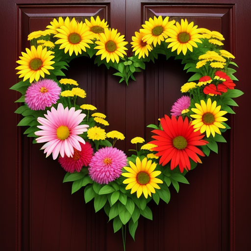 心の扉をたたく花を使ったアレンジメントのアイデア