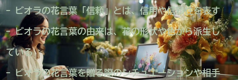 「信頼」という花言葉の意味と由来の要点まとめ