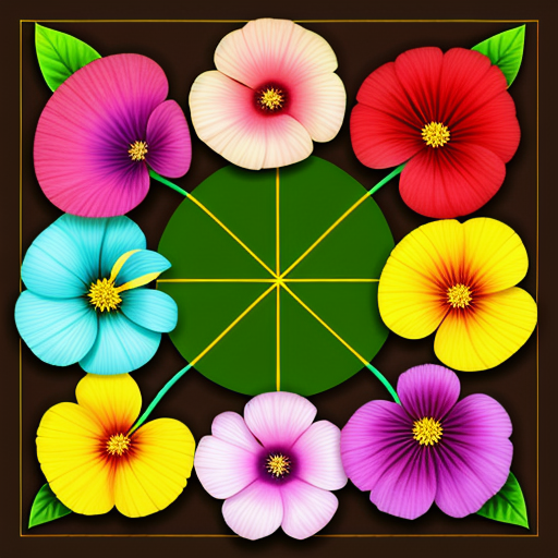 ビオラの花言葉を持つ他の花との組み合わせ