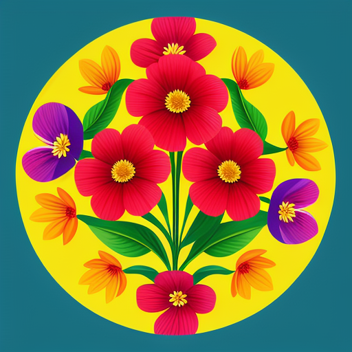 「美しい調和」という花言葉の意味と由来