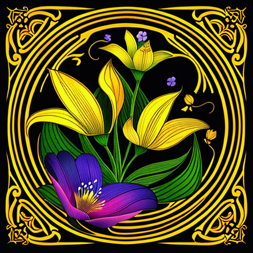 クロユリの花を使った伝説や文化の紹介