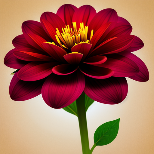 裏切りの花言葉を持つダリアの使い方の例