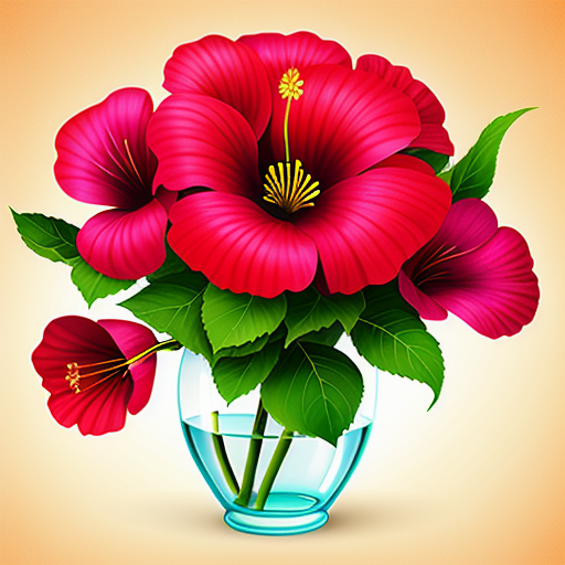フウロソウの花を使ったアレンジメントのアイデア