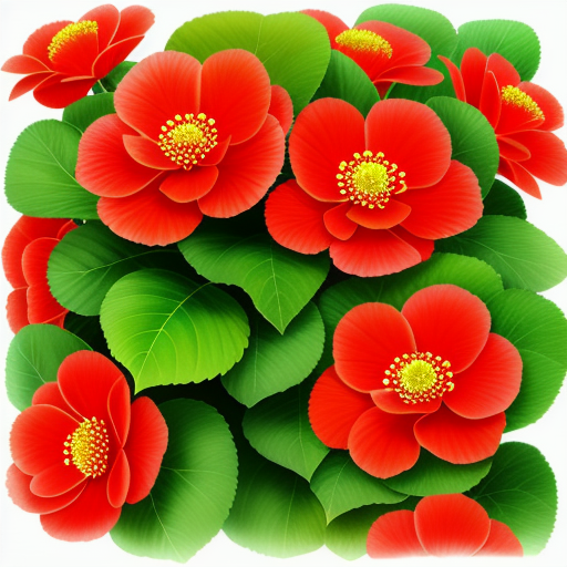 エラチオールベゴニアを使ったアレンジメントのアイデア