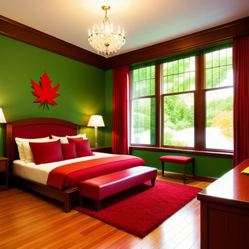 紅葉葵を取り入れたインテリアのアイデア