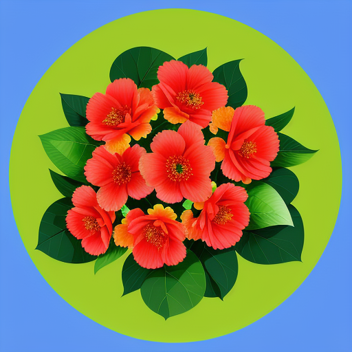 ベゴニアを使った親切の表現方法