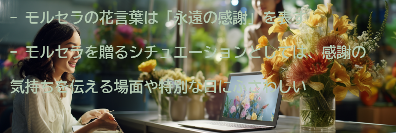 モルセラを贈る時のシチュエーションの要点まとめ