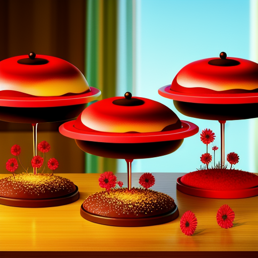 チョコレートコスモスを使ったアレンジメントのアイデア