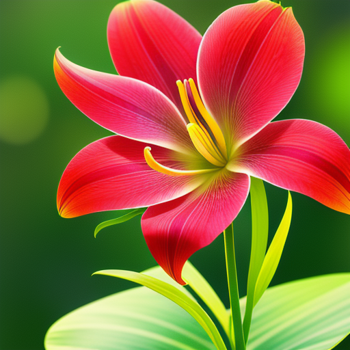 ヤマユリを使ったアレンジメントのアイデア