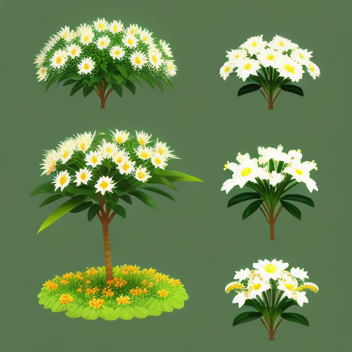 ユリノキの花を使ったアレンジメントのアイデア