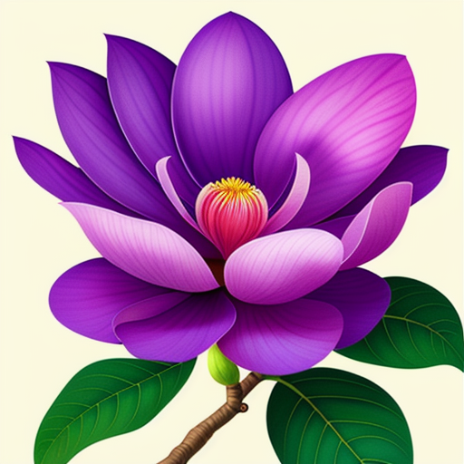 紫木蓮の花言葉と意味について