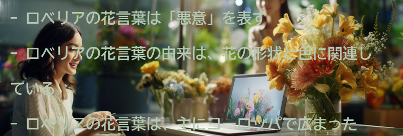 ロベリアの花言葉の由来の要点まとめ