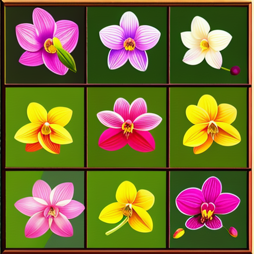 紫蘭の花言葉を持つ花の写真集