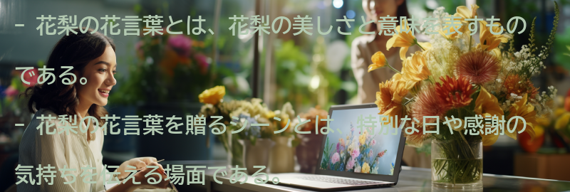 花梨の花言葉を贈るシーンと相手の選び方の要点まとめ