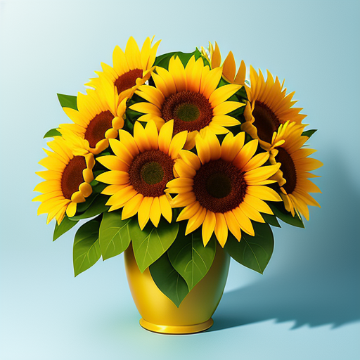 葵の花を使ったアレンジメントのアイデア