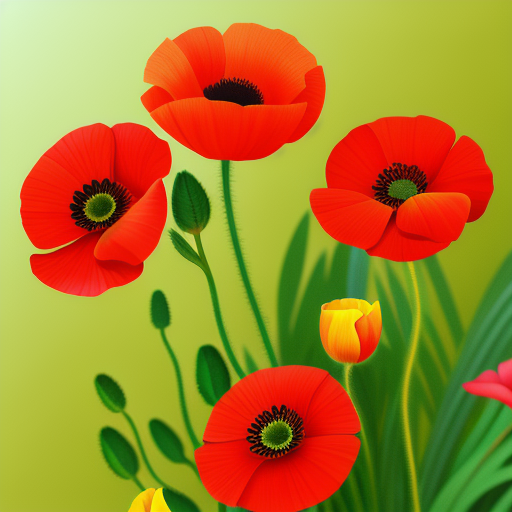 ケシの花を使ったリラックス法