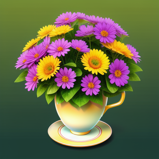 ヘリオトロープの花を使ったアレンジメントのアイデア