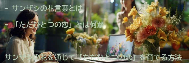 サンザシの花を通じて「ただひとつの恋」を育てる方法の要点まとめ
