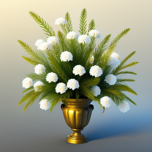 雪柳の花を使ったアレンジメントのアイデア