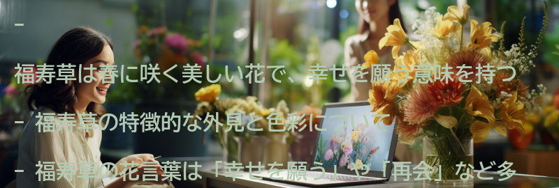 福寿草の美しさと魅力の要点まとめ