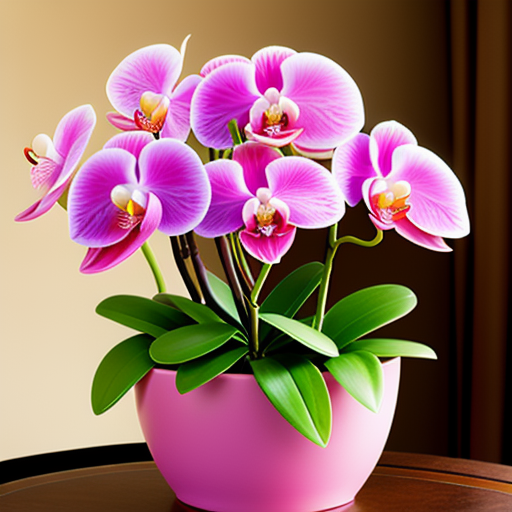 コチョウランを使った幸せを願うアレンジメントのアイデア